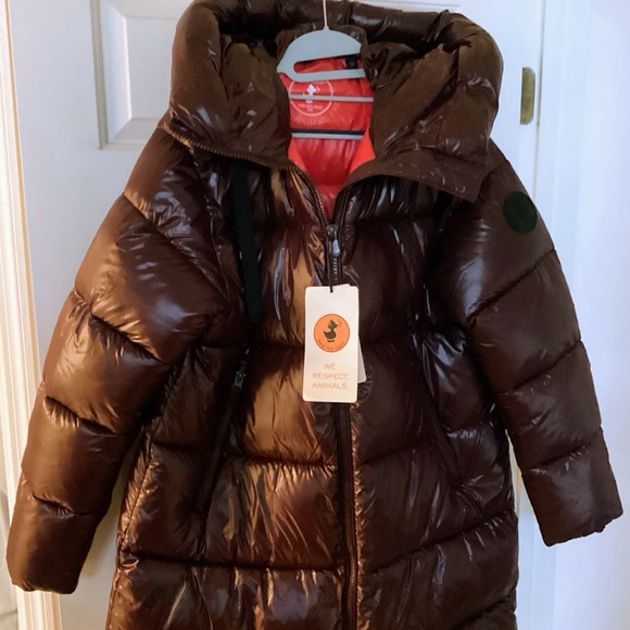 **NWT** Save the Duck Isabel hooded puffer coat - Picture 3 of 4